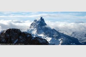 Pic du Midi d'Ossau depuis la monte au pic du Ger