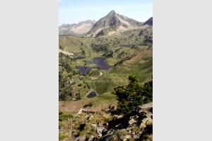 Pic et lacs de Bastan