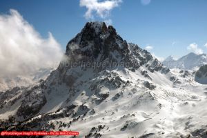 Pic du Midi d'Ossau depuis le pic de Larry