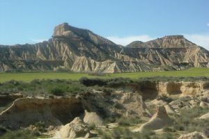 Bardenas Reales vers la Piskerra