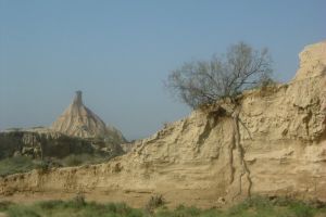 Bardenas Reales : vue sur le Castildetierra