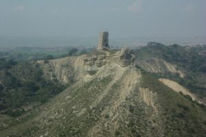 Castillo de Penaflor dans les Bardenas