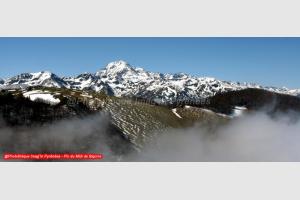 Pic du Midi de Bigorre depuis le Casque de Lhris
