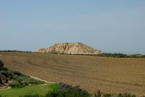 Contraste tonnant dans les Bardenas