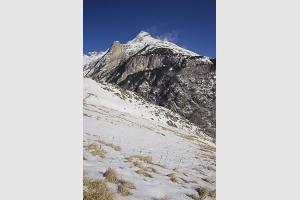 Pimn depuis le sentier des Gypates