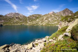 Lac de la Glre et son refuge
