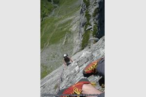 Escalade au pne Sarrire