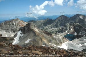 Au sommet des Gourgs Blancs