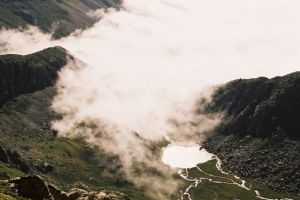 Le lac de Cestrde depuis le pic du lac noir