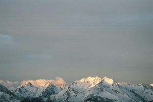 Depuis Lias : le Grand Gabizos, le petit, le Grand Arroubert, Le Pic Arrouy ...