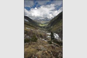 En montant au lac de la Glre