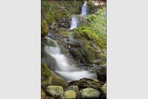 Cascades prs du dpart du lac de Bastampe