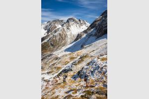Monte vers le lac de Maucapra