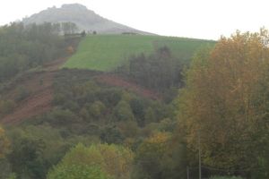 Pic du Mondarrain depuis Espelette