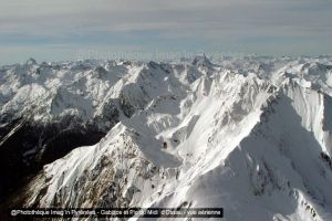 Les Gabizos et l'Ossau