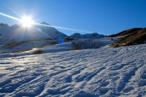 Randonne en raquettes  neige au Pourteillou - 3
