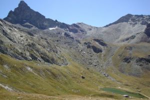 La Tte des Toillies et le Lac de la Blanche ( 2500 m)