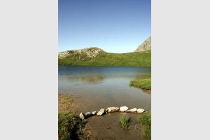 Lac de Souliers dans les Hautes Alpes