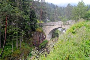Pont d'Espagne dans les Pyrnes