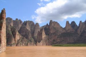 Fleuve Jaune en Chine