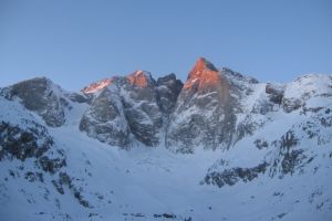 Vignemale depuis le refuge des Oulettes de Gaube