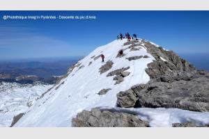 Descente du pic d'Anie