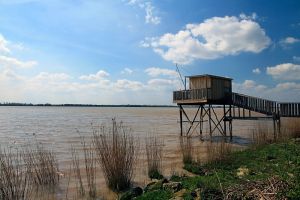 Une cabane de pcheurs non loin de Bourg