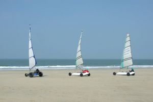 Char à voile à Soulac Miniature