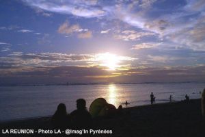 LA REUNION - Coucher de soleil