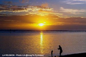 LA REUNION - Coucher de soleil