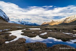 Coucher de soleil dans le cirque de Troumouse