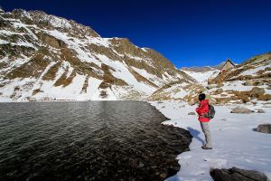 Lac et refuge d'Ilhou