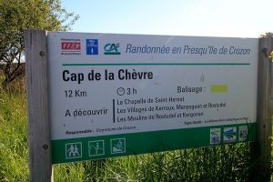 Circuit du Cap de la Chvre dans le Finistre