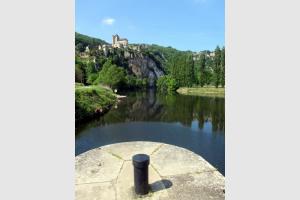 Dans le Lot : Saint Cirq Lapopie