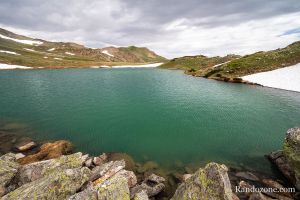 Une claircie sur le lac de l'Oule