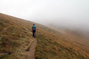 Monte au pic du Viscos