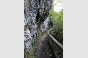 Entre des gorges de Kakuetta