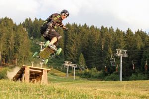 Du mountainboard en Belledonne