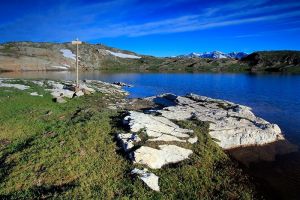 Lac Noir sur le plateau d'Emparis