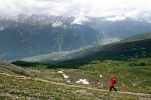 Nous marchons sur les crtes de Peyrolle
