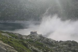 le refuge au bord du lac