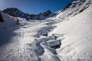 Ski de randonne vers le lac Dets Coubous