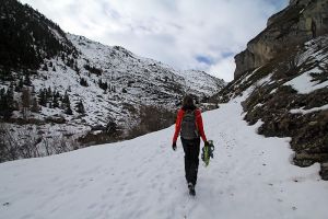 Randonne raquettes dans la valle d'Ossoue