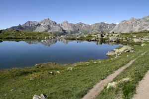 Lac Laramon, Alpes, randonne Valle de la Clare 