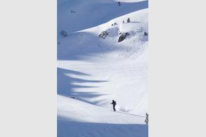 Ski de randonne vers le lac dets Coubous