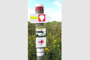 Via Podiensis, VTT Grand Droc,panneaux randonne