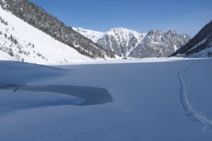 traversee du lac de gaube