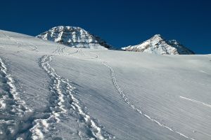 Monte au col de Tentes en raquettes  neige