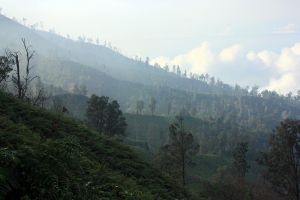 De beaux paysages en Indonsie