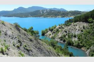 Lac de Serre Ponon, Alpes franaises